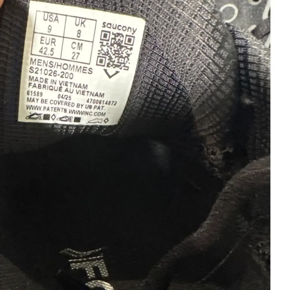 Saucony Hurricane 25 Men's Running Shoes Size 9 - Picture 5 of 7